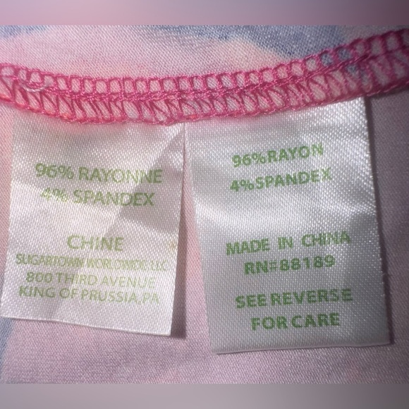 Lilly Pulitzer Amoritta Wrap Dress in Bomber Blue Plume, Bright Colors, Size M - Picture 10 of 11